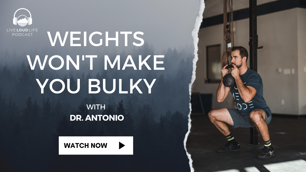 weights wont make you bulky